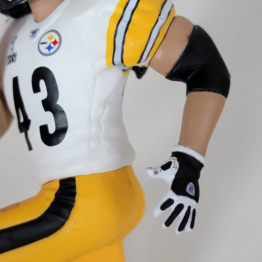 Hallmark Keepsake Troy‎ Polamalu Pittsburgh Steelers Ornament 2011 White Jersey